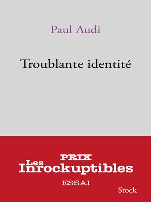 cover image of Troublante identité